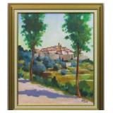 Oil on Canvas Signed