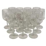 Lot of Assorted Wine Glasses