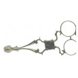 English Sterling Silver Sugar Tongs