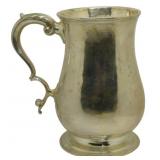 Benjamin Burt Coin Silver Cann Circa 1758