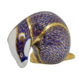 Royal Crown Derby Badger Figurine