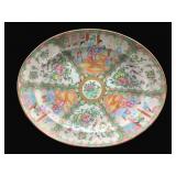 Rose Medallion China Platter - 18" Round