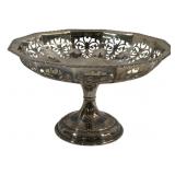 English Regis Plate EPNS Compote - 9.5 x 6