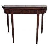 Hepplewhite Inlaid Mahogany Game Table