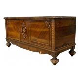 Carved Blanket Chest