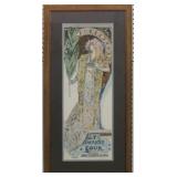 Sarah Bernhardt by Alphonso Mucha