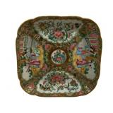 Rose Medallion Square Tray - 9.5 x 9.5