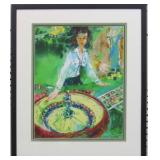 Girls of Caesars Palace Giclï¿½e by Leroy Neiman