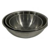Large Halco Nesting Stainless Bowl Set