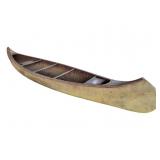 Early Signed Old Town Maine Wood 16.5