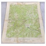 Gladys Quadrangle Map - 21 x 17