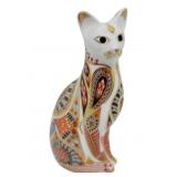 Royal Crown Derby Siamese Cat Figurine