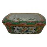 2 Part Porcelain Soap Dish 2 x 5 x 5.5