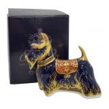 Royal Crown Derby "Scottish Terrier" Figure w/box