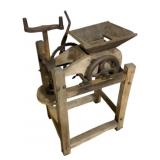 Antique Apple Cider Press - 26 x 26 x 45