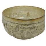 Indian Silver Swarmi Ware Repousse Bowl