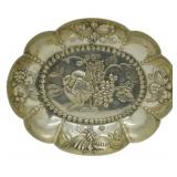 Indian Silver Swarmi Ware Repousse Bowl