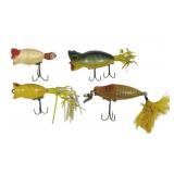 4 Vintage Fishing Lures