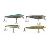 4 Vintage Fishing Lures