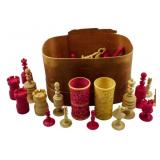 Associated Vintage Chess Pieces