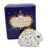 Royal Crown Derby Rabbit Figurine w/ box