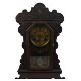 Vintage Waterbury Gingerbread Mantle Clock