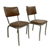 Pair of 1950s Chairs - 32 x 16 x 18