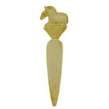 Horse Adorned Carved Letter Opener 5.5"