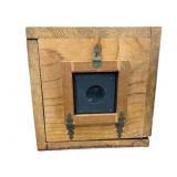 Handmade Wooden Pinhole Camera - 18 x 10 x 9.5