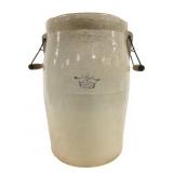 Vintage 5 Gallon Stoneware Crock w/ Handles