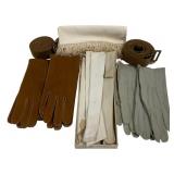 Group Vintage Gloves & Accessories