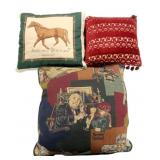 Norman Rockwell Pillow & Others
