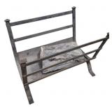 Cast Iron Log Holder 18 x 23 x 17