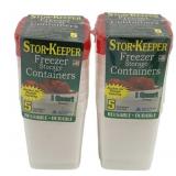 Stor-Keeper Freezer Storage Containers