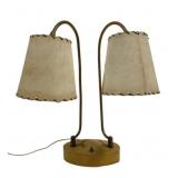 Vintage 2 Light Desk Lamp - 19 x 14