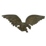 Metal Eagle Wall Art - 26 x 10