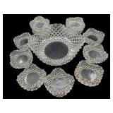 Early American Pressed Glass Berry Bowl