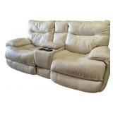 Electric Reclining Console Loveseat