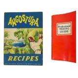 2 Vintage Mixology Drink Books