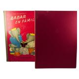 1938 First Original French Ed. Babar en Famille