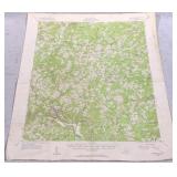 Brookneal Quadrangle Map - 21 x 17