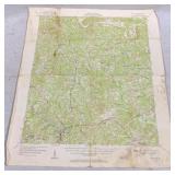 Halifax Quadrangle Map - 21 x 17