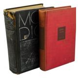 2 Vintage Moby Dick Books