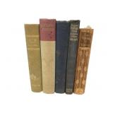 5 Assorted Rudyard Kipling Books