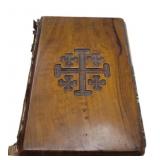 Early 20th Century New Testament Olive Wood Bible