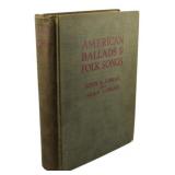 1934 First Ed. American Ballads and Folk Songs