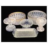 Lot of Assorted Glass Items