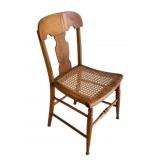 Antique Wooden Chair - 16 x 16 x 33