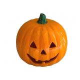 Ceramic Pumpkin Decoration - 10 x 8