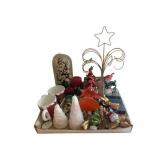 Lot of Assorted Christmas Decor